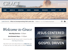 Tablet Screenshot of go2grace.org